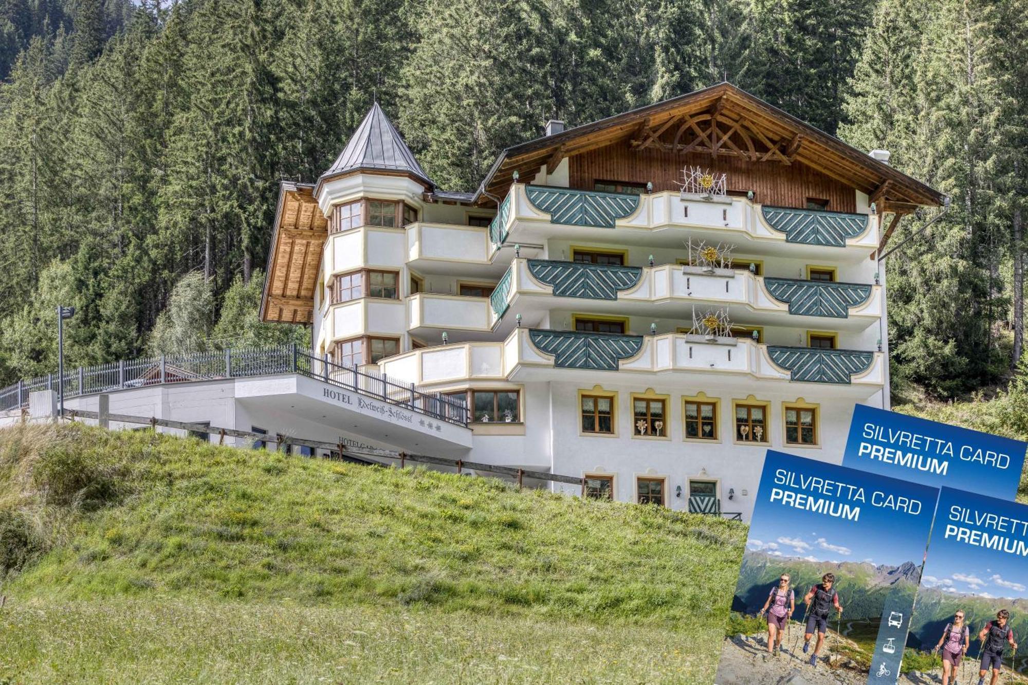 Hotel Edelweiss-Schloessl Kappl  Buitenkant foto