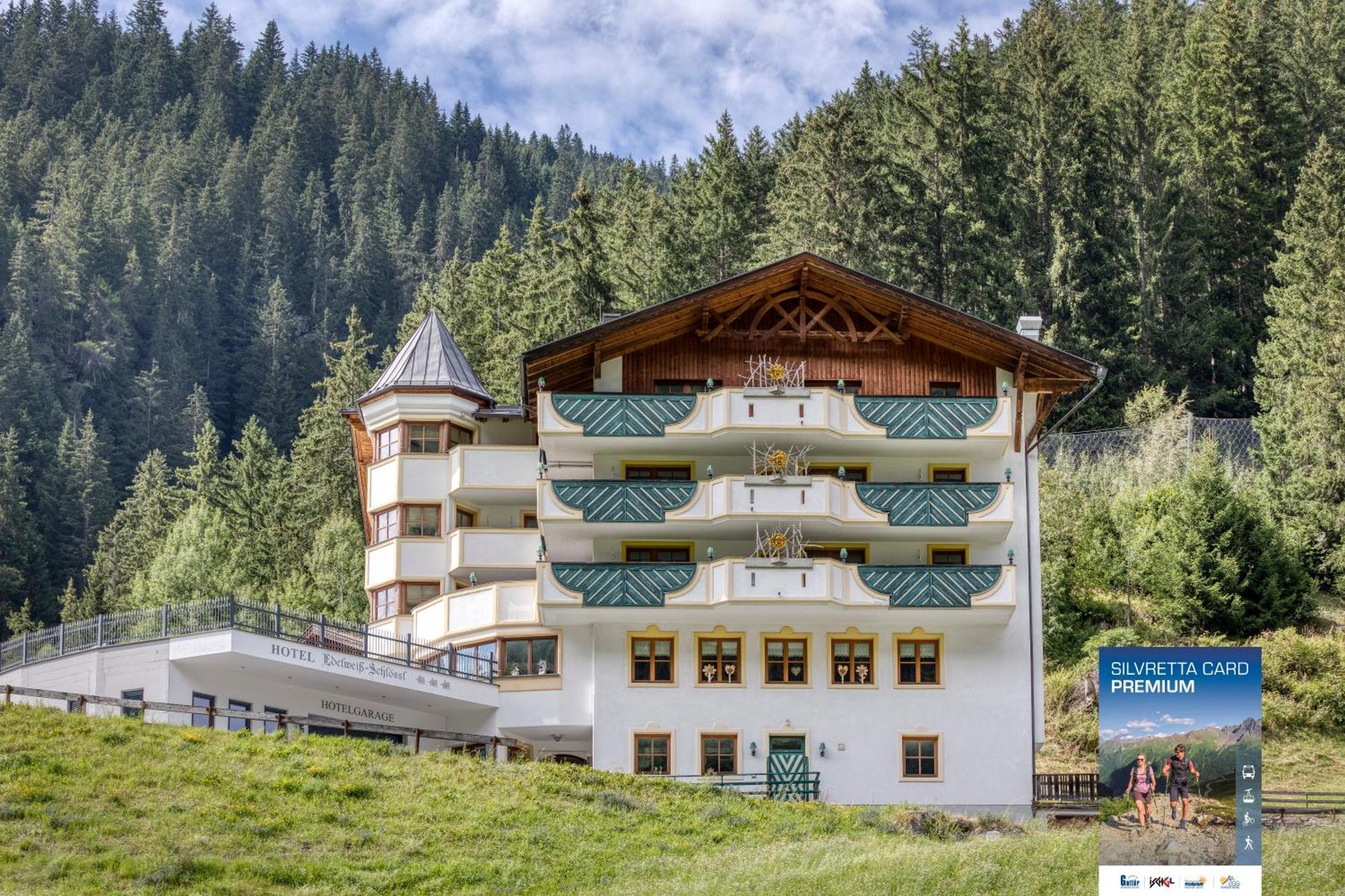 Hotel Edelweiss-Schloessl Kappl  Buitenkant foto